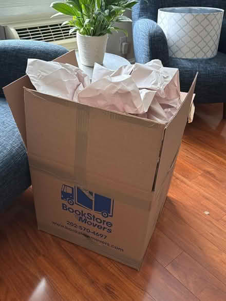 Photo of free Moving boxes and paper (Woodley Park) #1
