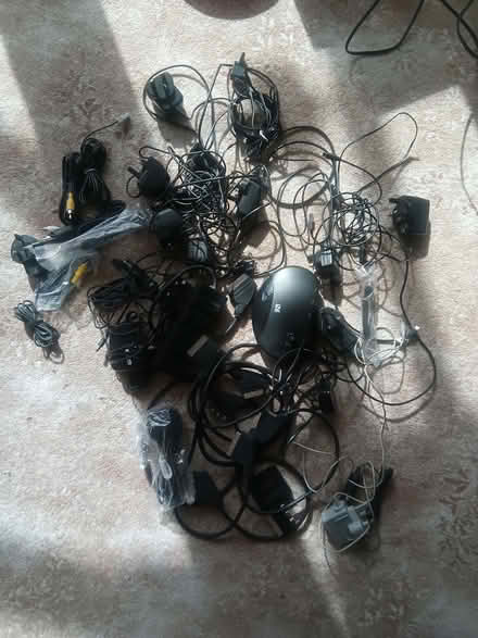 Photo of free Selection of Cables and Chargers (Olton B92) #1