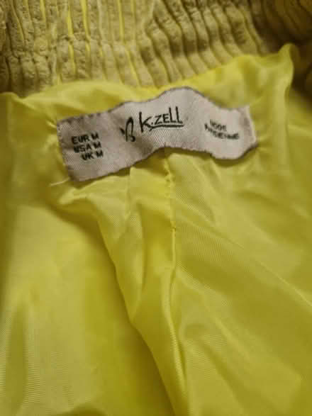 Photo of free Yellow courdroy jacket (Ng3) #2