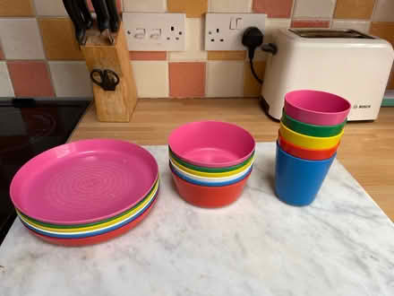 Photo of free IKEA cups, plates & bowls (Chingford Mount, E4) #1