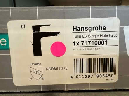 Photo of free Sink tap, plus etc (Britannia) #1