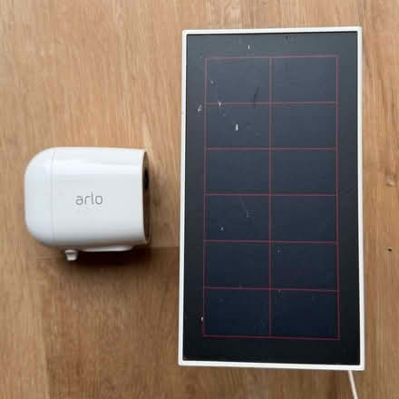 Photo of free Wireless security camera with spotlight - plus solar panel (Fleetville AL1) #2