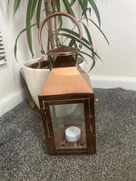 Photo of free Rose gold lantern (Wellingborough NN8) #1