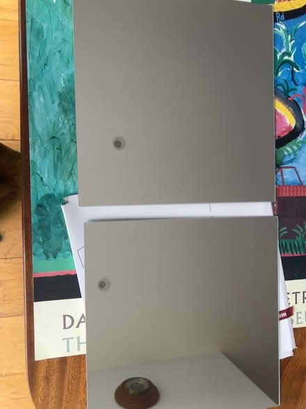 Photo of free 2 mirrors 30x30cm each (Chalk Farm NW3) #2