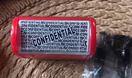 Photo of free Data protection ink stamp (Allington NG32) #1