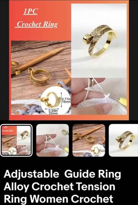 Photo of free Crochet hooks and a crochet ring (East Acton W3) #1