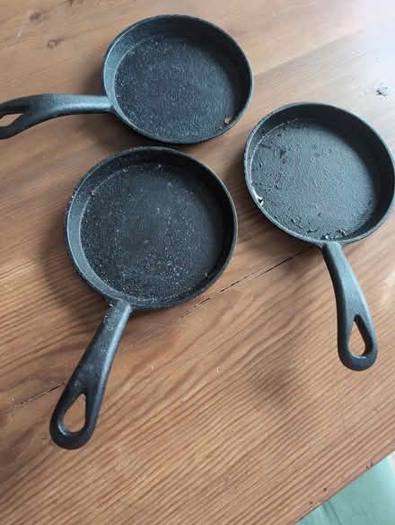 Photo of free 3 Tiny cast irons (Petworth/Brightwood) #2