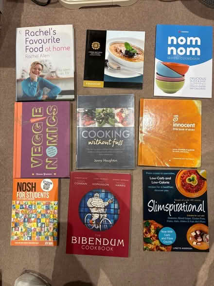 Photo of free Selection of cookery books (East Greenwich (Enderby Wharf)) #1
