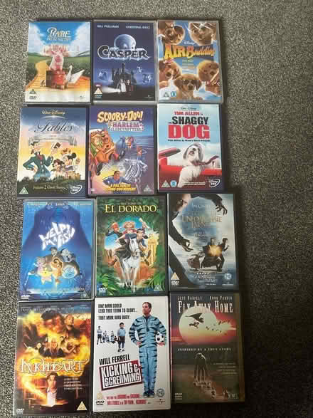 Photo of free DVD selection (U & PG) (Black Park LL14) #1