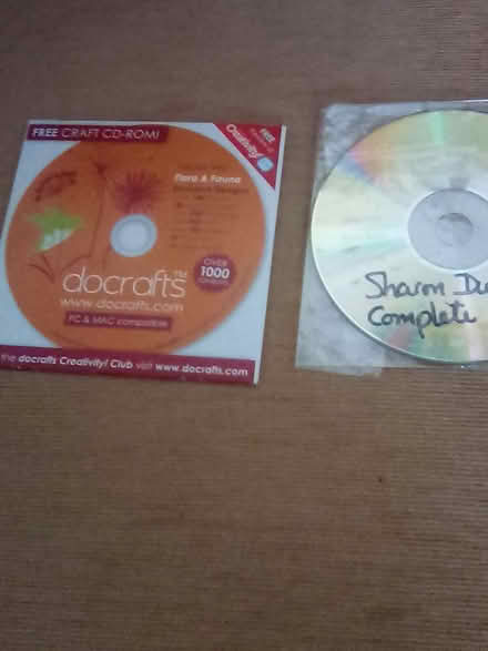 Photo of free Various craft and cardmaking CD-ROMS (Cliftonville CT9) #2