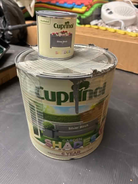 Photo of free Half tin of fence paint (E11) #1