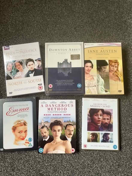 Photo of free DVD’s (period dramas’!) (Black Park LL14) #1
