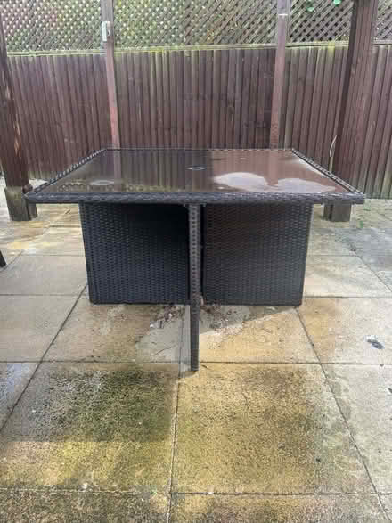 Photo of free Garden table & 4 chairs (MK45) #1