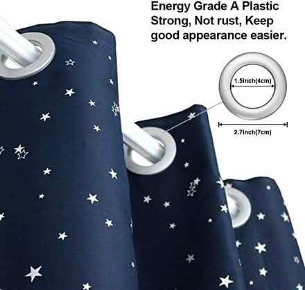 Photo of free Single blackout curtain - long, ideal for covering a door (Stirling FK7) #1