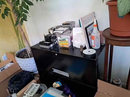 Photo of free Black metal filing cabinets (East Somerville) #1
