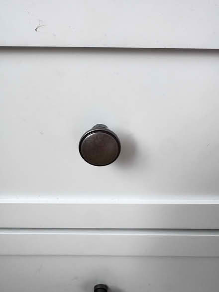 Photo of free White chest of drawers (Bath) #2