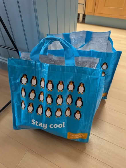 Photo of free Two Insulated Sainsbury's Bags (Matlock DE4) #1