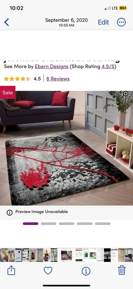 Photo of free Large Rug- Wayfair (Sherbourne and bloor) #2