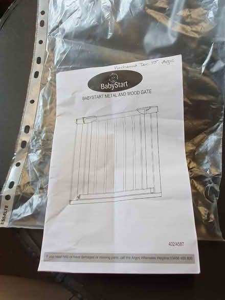 Photo of free Child's Stairgate (Pipers Ash CH2) #4