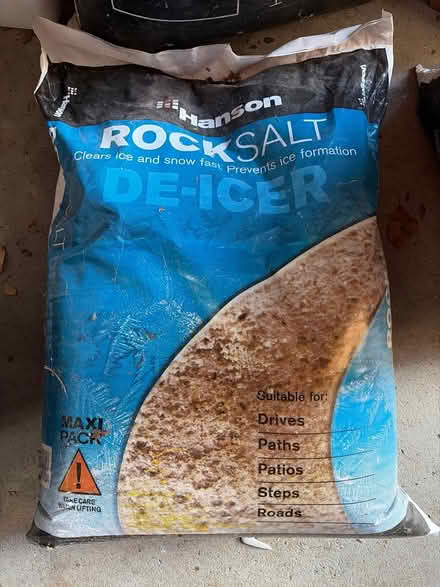 Photo of free Rock salt, de-icer (Murrayfield EH12) #1