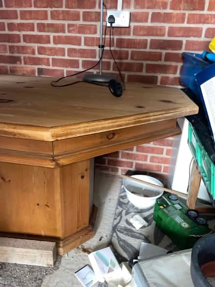 Photo of free pine wood table (loughborough) #1