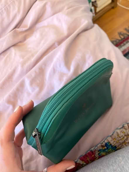 Photo of free Molton Brown green cosmetics bag (RG4) #2