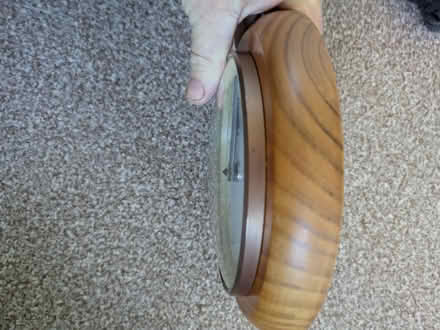 Photo of free Small pine wall clock (Old Basingstoke RG24) #2