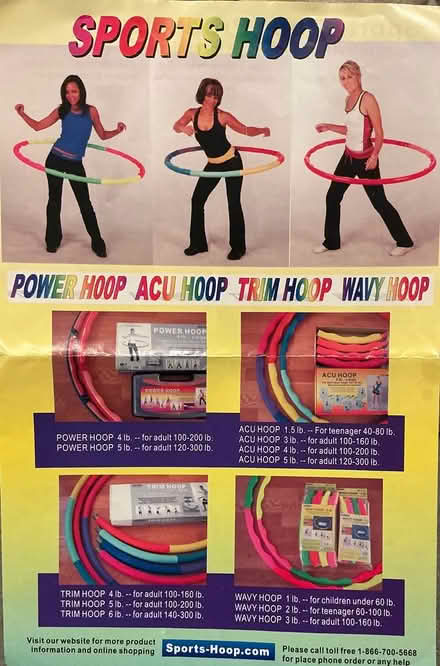 Photo of free 3-lb. Weighted hula hoop (South Merrick) #1