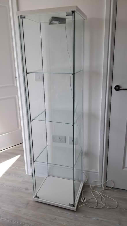 Photo of free Glass Display Cabinet (West Leigh PO9) #1