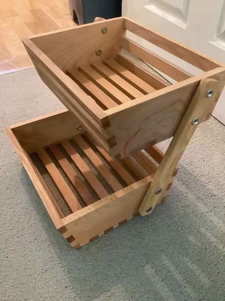Photo of free Wooden fruit & veg rack (Lower Earley RG6) #1