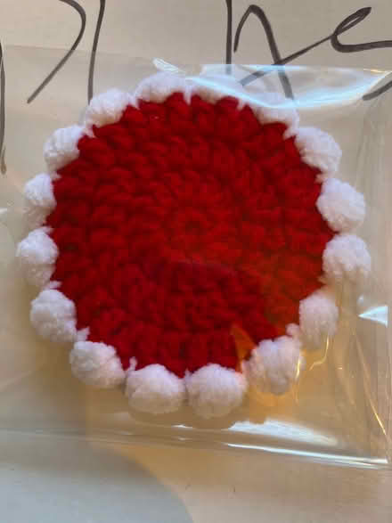 Photo of free Crocheted coaster (Saratoga Village) #1
