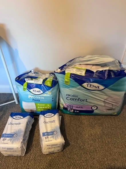 Photo of free Tena pants/ pads (TR11 5HR) #1