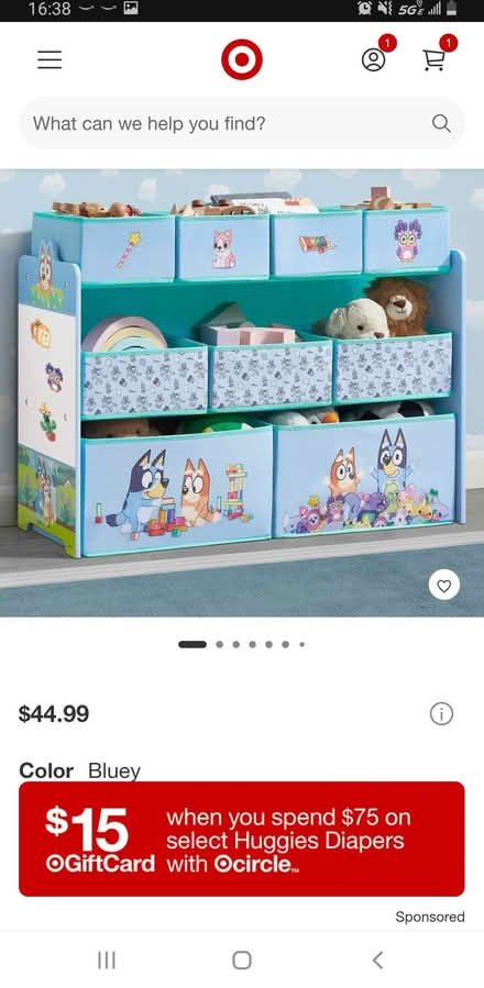 Photo of Bin Toy organizer (Morgan Hill) #2