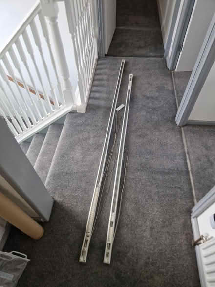 Photo of free Twist fabric blind tracks (Whitnash CV31 2) #1