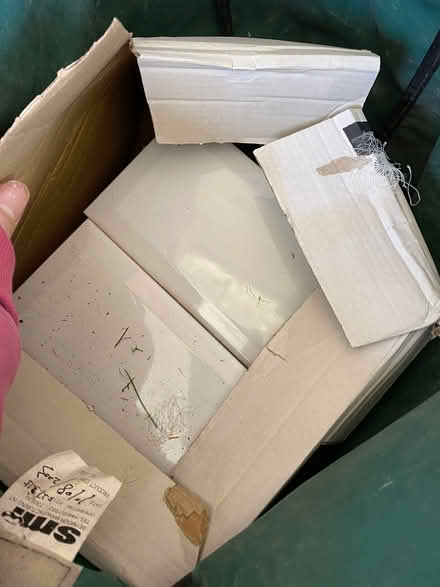 Photo of free Small white tiles (Ambrosden OX25) #2