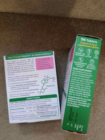 Photo of free Vitamin D tablets (Stroud central) #2