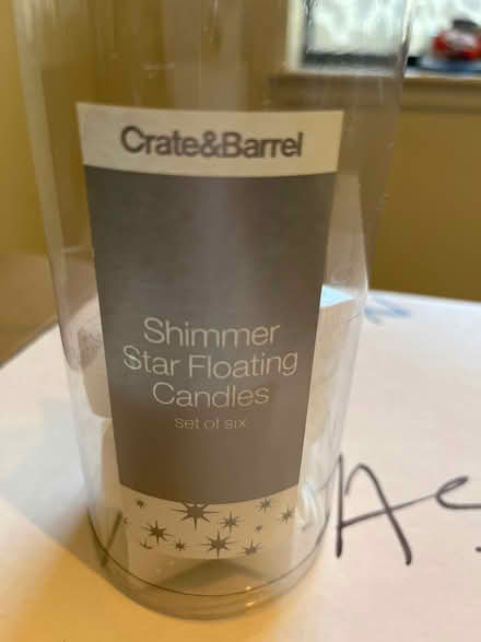 Photo of free Crate and Barrel floating Candles (Saratoga Village) #1