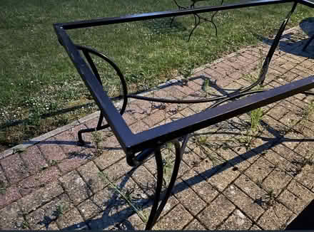 Photo of free Garden table frame - metal (Newport Pagnell, MK16) #2