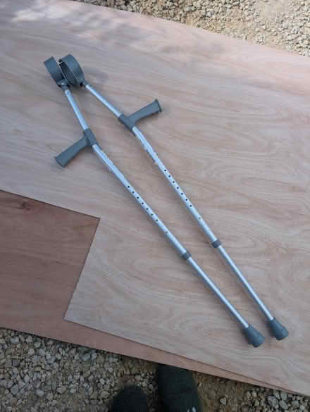 Photo of free Crutches (Upton st Leonards) #1