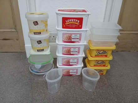Photo of free Empty Plastic Containers (Lark Lane Area L17) #1