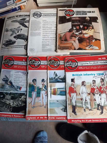 Photo of free airfix magazines (Old Walcot SN3) #1