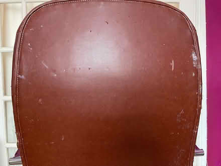 Photo of free Brown faux leather office chair (see description) (Chorley PR6) #2