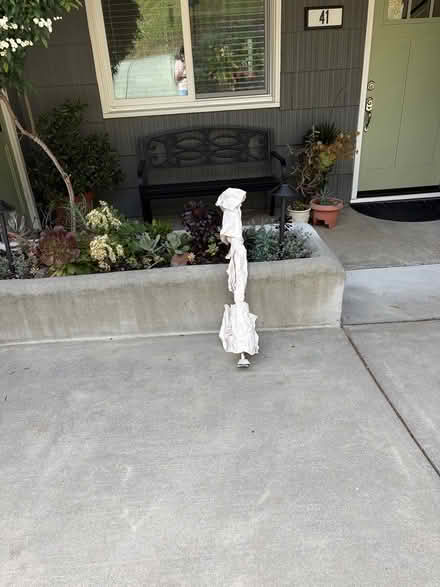 Photo of free Brush Nickel Shower Rod (Sorich Park) #3