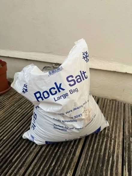 Photo of free Rock salt - large bag (Rathfarnham) #1