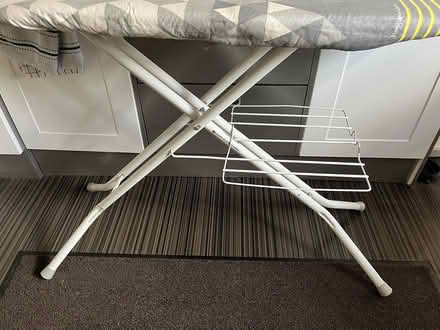 Photo of free Sturdy ironing board with shelf (Near Lincoln county hosp LN2) #1