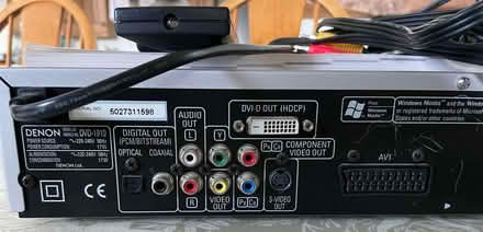 Photo of free Old Denon DVD player (NB not HDMI connector) (West Malvern CP WR14) #4