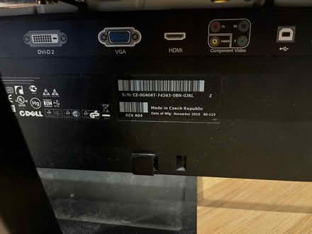 Photo of free 27 inch Dell Monitor (Heston) #1