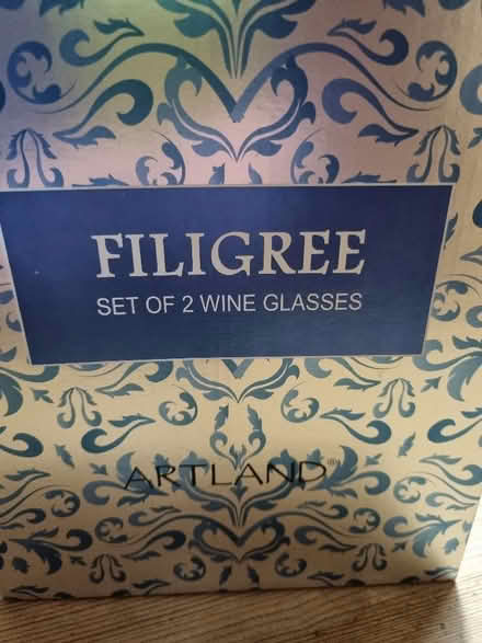 Photo of free Filigree glasses - pair (Chalford GL6) #2