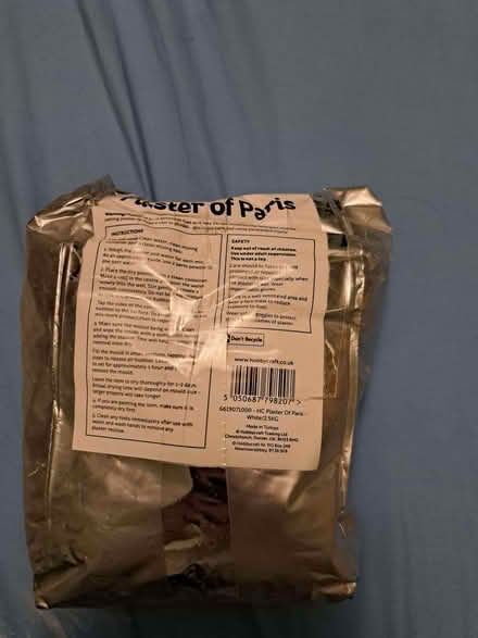 Photo of free Plaster of Paris (Battle RG30) #1