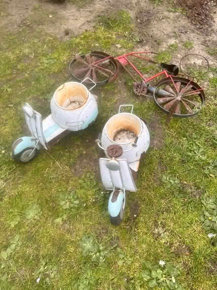 Photo of free Metal vehicle planters (Colchester CO4) #2